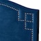 Baxton Studio Aubrey Royal Blue Velvet Upholstered Twin Size Headboard 154-9313 - alternate 4